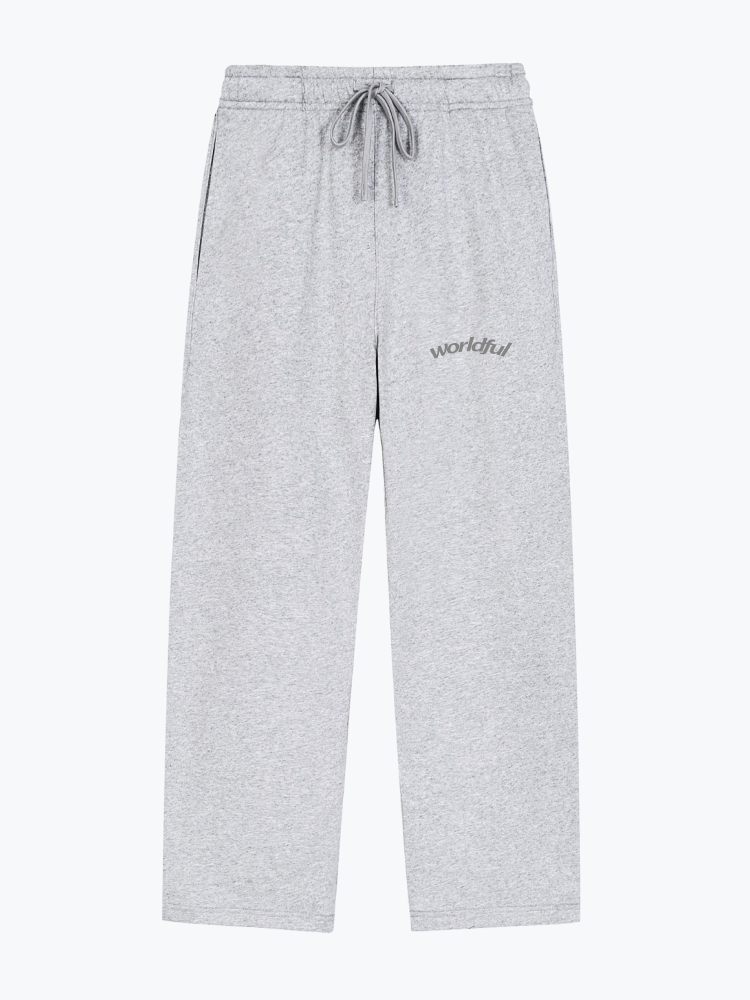 Worldful signature heavyweight sweatpants in Gray