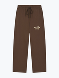 Worldful See You Soon heavyweight sweatpants in Brown