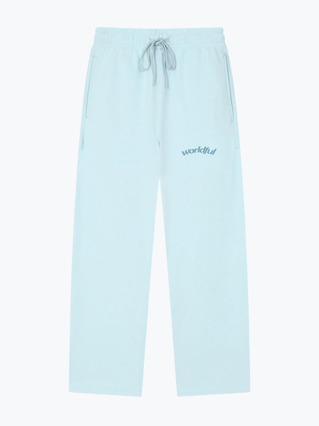 Worldful signature heavyweight sweatpants in Blue